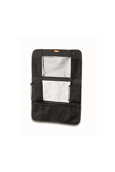 Gezenbebe منظم مقعد السيارة الخلفي مع حامل للأجهزة اللوحية | حامل أكواب الشرب...