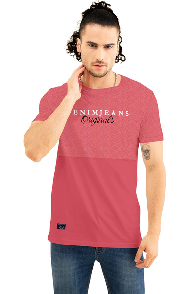 COLOR HUNT 100% Cotton Mens Crew Neck T- Shirt with Treding Prints