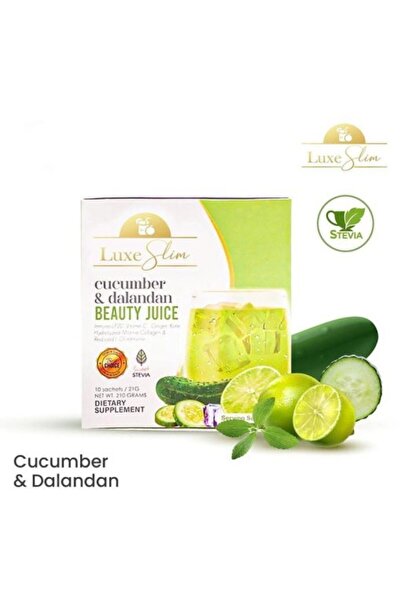 Luxe Slim عصير الجمال بالخيار والدالاندان ١٠ أكياس × ٢١ غرام