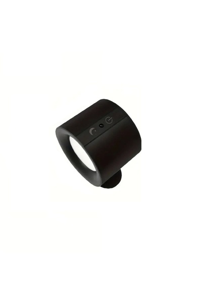 CONANA Çift Yönlü Led Aplik (Usb Type C Şarjlı) 3 Mod Renkli, Dimmerli, Kumandalı