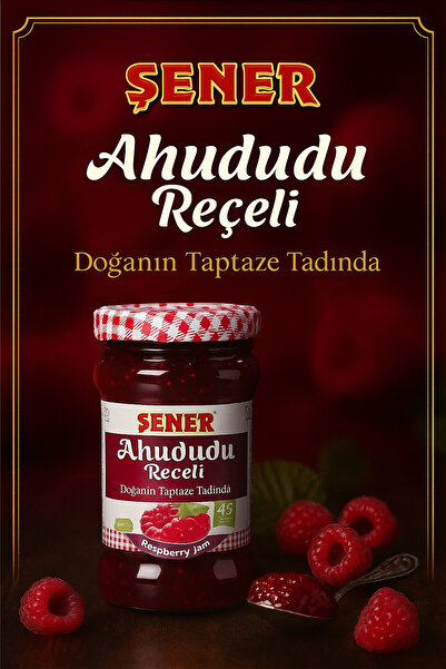 Şener Ahududu Reçel 380 gr