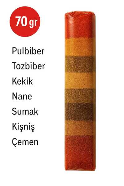 Güven Bitkisel 7 Türlü Fişek Baharat 70 g x 1 Adet | Tarhana ve Yemekler İçin...