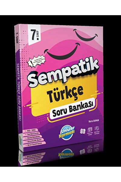 Ünlüler Karması Ünlüler 7. Sınıf Türkçe Sempatik Soru Bankası Ünlüler Yayınları