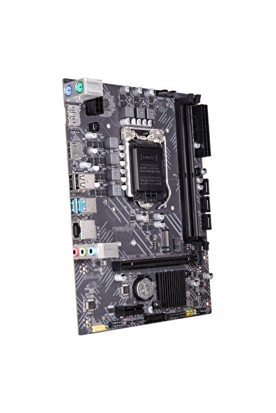 TURBOX H510P V1.1 Sata,M2 Ddr4 3200MHz Usb3.0 Dp Hdmi Ses G.Lan 1200 Anakart