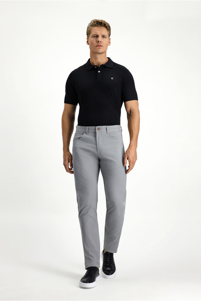 Kiğılı Slim Fit Slim Fit Lycra Canvas / Chino Trousers