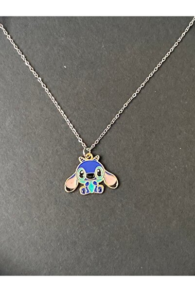Luxmon Stitch Figürlü Anime Kolye 1 Adet