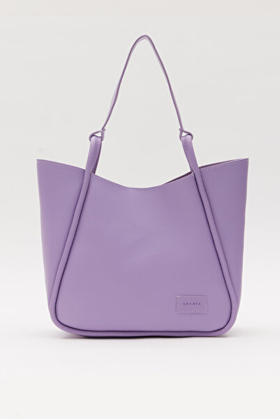 Shanta Lila D30 Çıtçıtlı Tek Askılı Modern Geniş Hacimli Günlük, İş ve Okul K...