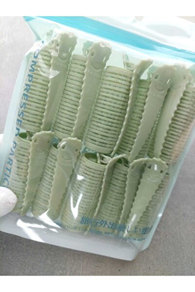 SEVRU 10 bucăți Bigudii cu velcro - Bigudii pentru păr, Bigudii cu cleme pentru păr, cleme de dimensiuni mici