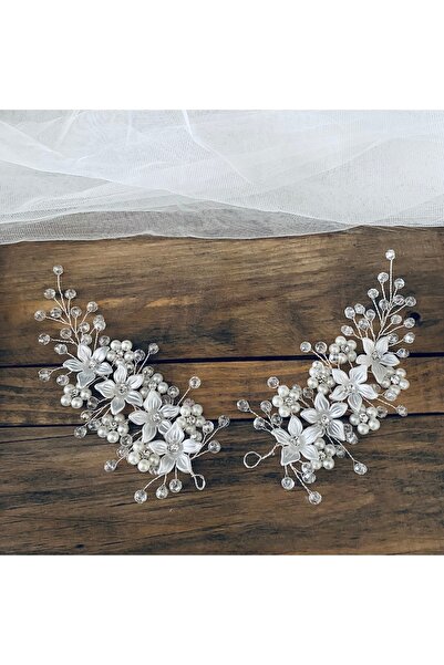 ASİMEL TASARIM Bridal Tiara Hair Accessory Wedding Henna Wedding Promise Engagement Graduation