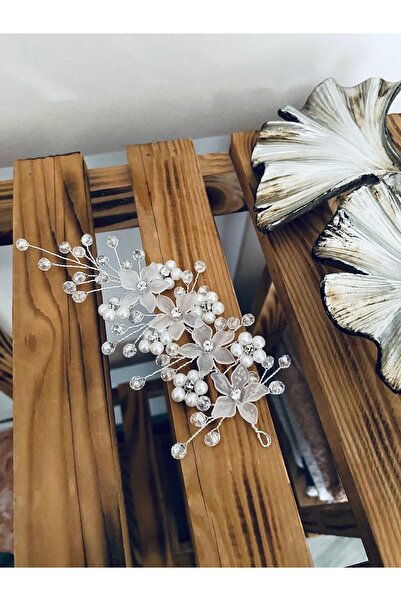 ASİMEL TASARIM Bridal Tiara Hair Accessory Wedding Henna Wedding Promise Engagement Graduation