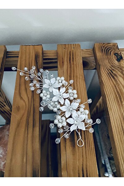 ASİMEL TASARIM Bridal Tiara Hair Accessory Wedding Henna Wedding Promise Engagement Graduation