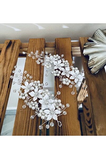 ASİMEL TASARIM Bridal Tiara Hair Accessory Wedding Henna Wedding Promise Engagement Graduation