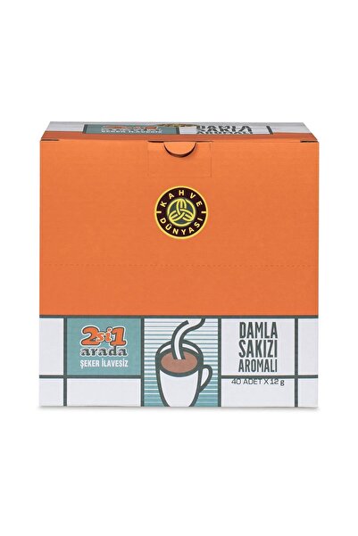 Kahve Dünyası Kahve Dünyası 2si1 Arada Damla Sakızlı 40 x 12 gr