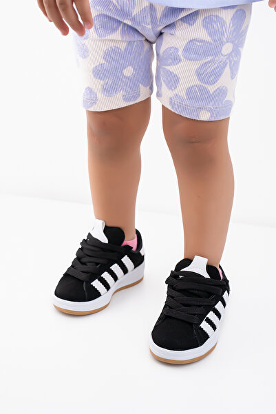 Blyss Baby Kids Daily Black White Elegant Comfortable Sports Shoes Sneaker