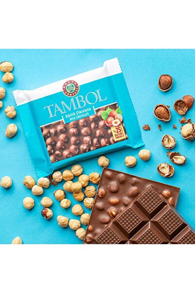 Kahve Dünyası Kahve Dünyası Tambol Sütlü Fındıklı Çikolata 77 gr x 2 Adet