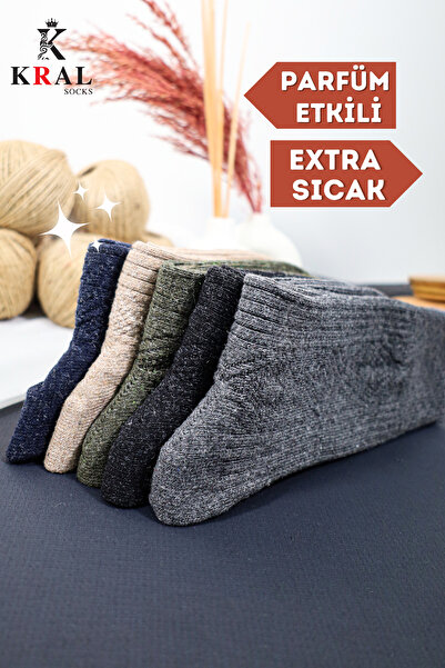 Kral 5 ли Thermal Ефективни тънки плетени зимни чорапи