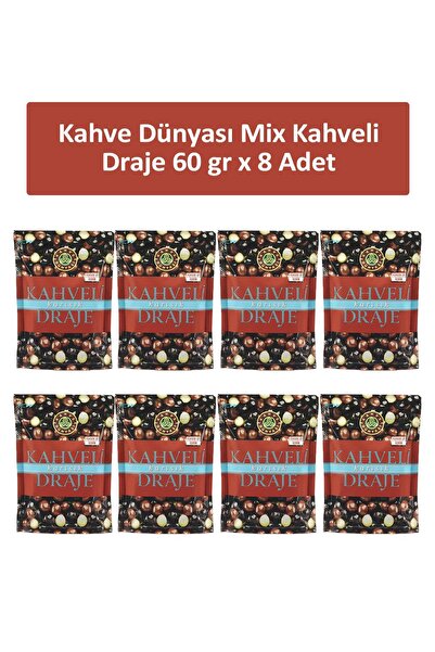 Kahve Dünyası Kahve Dünyası Kahveli Karışık Draje 60 gr x 8 Adet