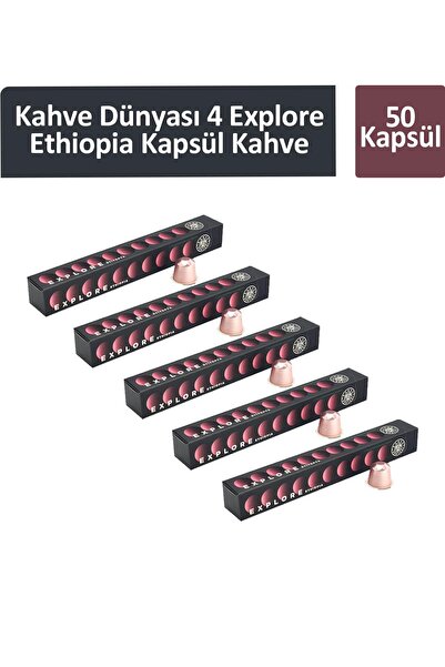Kahve Dünyası Kahve Dünyası 4 Explore Ethiopia Kapsül Kahve 50 Kapsül