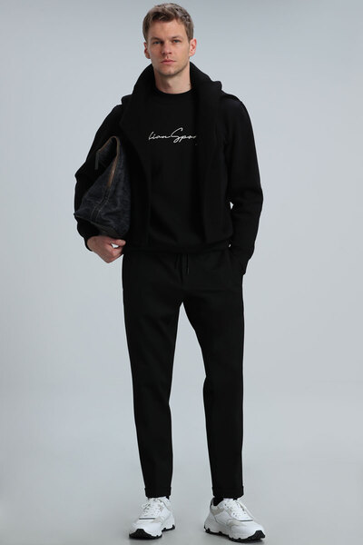 Lufian Lowe Black Men's Sweatshirt