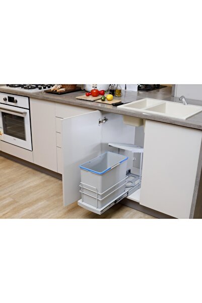 EGETAMAŞ Telescopic Raill Bin 24Lt