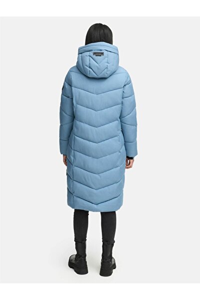 Navahoo Schmatzibaer lange Damen Winter Steppjacke N009