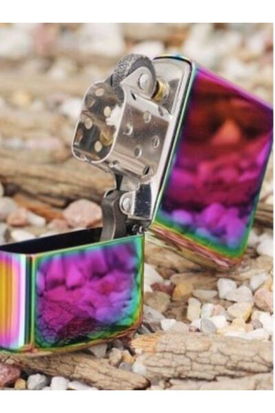 İNDİRİM CENTER Zippo Model Petrol Rengi Benzinli Çakmak