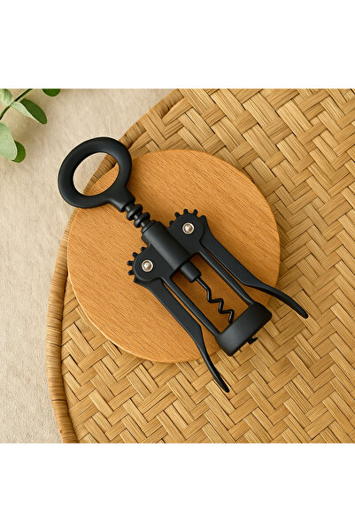 Mottogo فتاحة أغطية زجاجات التيربوشن والزجاجات، باللون الأسود، متينة ومفيدة