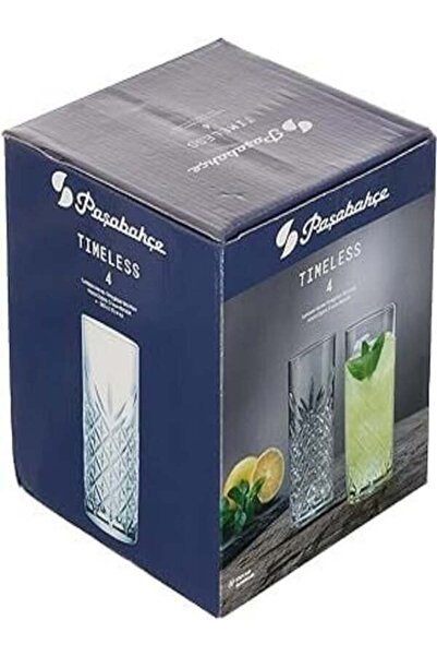 Paşabahçe 52800 Timeles 4lu Meşrubat Bardağı 450 cc Orjin. Kutuludur