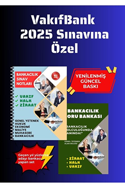 Pratik Kaynak Yayınları 🔥 HALKBANK 2025 – Banka Sınavı Seti | İlan Bekleniyo...