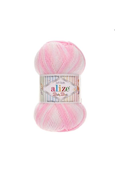 Alize (5 bucăți) Baby Best Batik 6660 Fire tricotate manual Vestă Cardigan Eș...