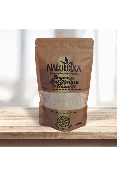 Naturelka Glutensiz Beyaz Dut Kurusu Tozu 250 Gr