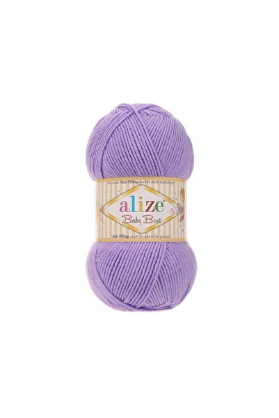 Alize 5 τεμάχια Baby Best 43 Λεβάντα 10% Μπαμπού - 90% Ακρυλικό 100 Gr - 240 M