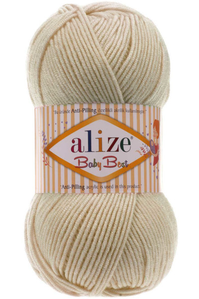 Alize Baby Best 599 - 10% Bamboo Ivory, 90% Acrylic