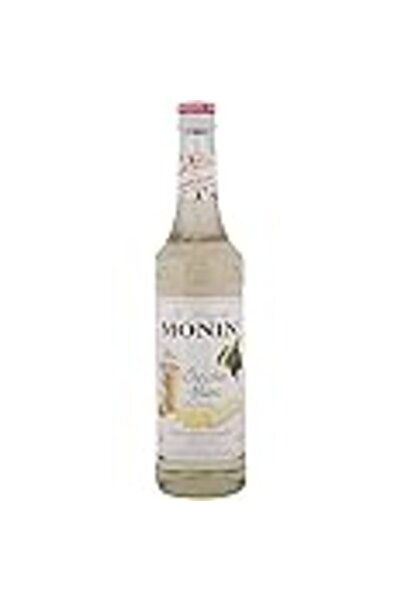 Monin شراب الشوكولاتة البيضاء في زجاجة زجاجية، 700 مل