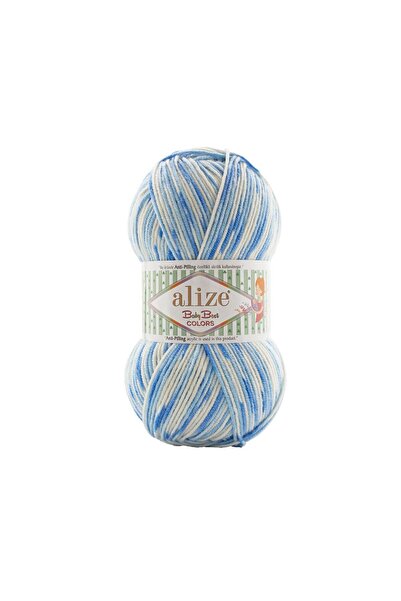 Alize Baby Best Color 8037 - Новий продукт 100 г 240 м 10 % бамбук 90 % антипілінг акрил