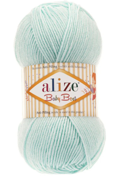 Alize Baby Best 820 - 10% Bamboo and 90% Acrylic (Anti-Pilling Acrylic) / 100 g - 240 m Knitting Wool Yarn