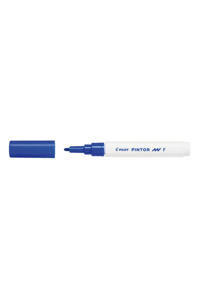 Pilot Marker Pintor cu vârf rotund, albastru, 1,0 mm