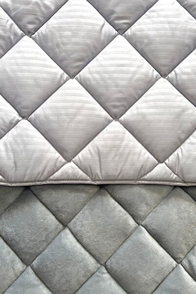 LUNGA VİTA Welsoft Double-Sided Quilt, Cotton Satin on the Inside, Soft on the Outside, Welsoft Double Size