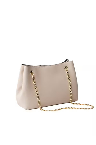 Calvin Klein Kadın Minimalist Monogramlı Omuz Çantası - Taş