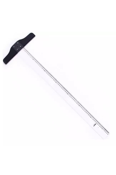 HATAS T Ruler Mica Economic (Acryl) Plastic 65 cm 1065