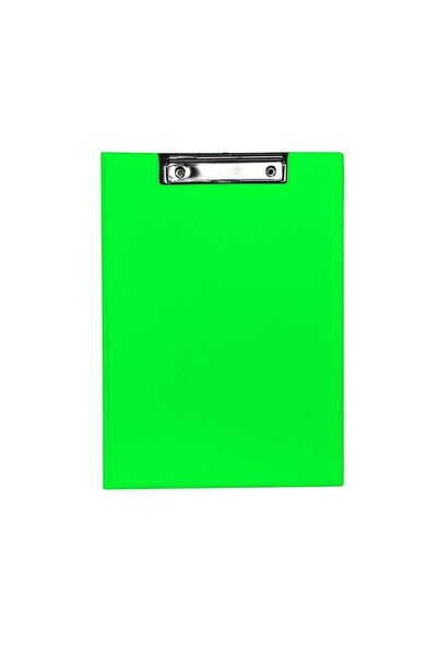 Liz Covered Secretary Artificial Leather A4 Highlighter Green 803f