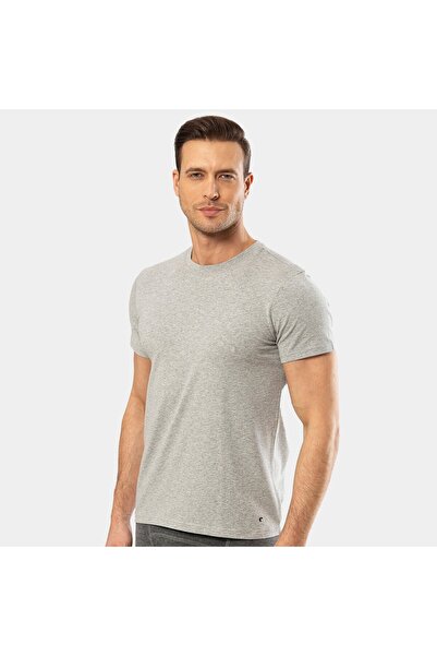 Cacharel تيشيرت رجالي بأكمام قصيرة 1307/رمادي