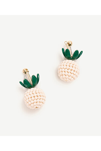 Yargıcı Ananas Figürlü Küpe