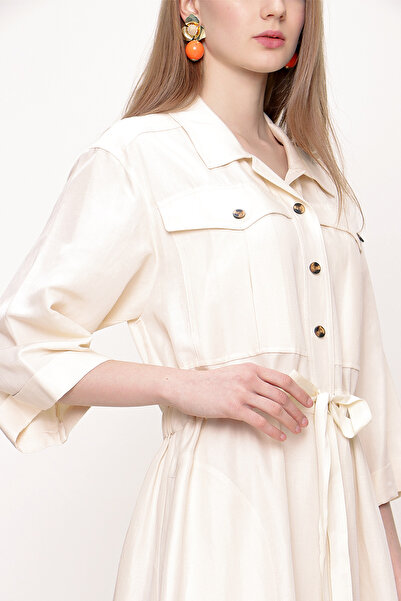 SOCIETA Loose Cut Shirt Dress 93564