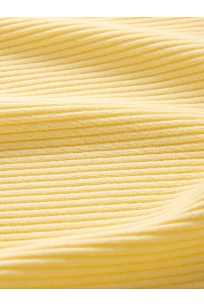 GAP Kadın Sarı Fitilli Halter Yaka Atlet