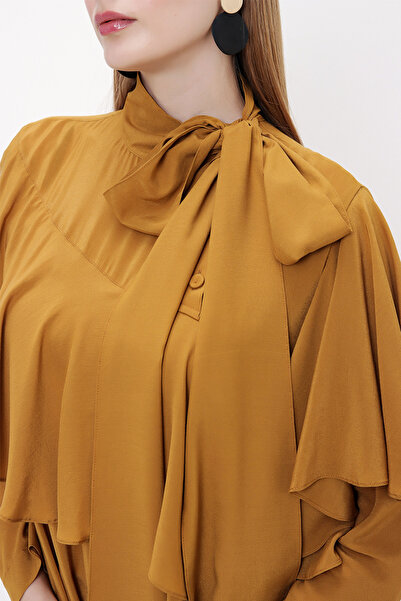 SOCIETA Asymmetric Cut Long Dress 93802