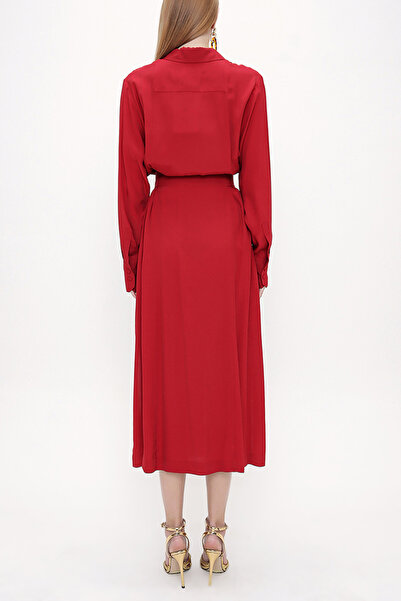 SOCIETA Belted Loose Cut Dress 93827