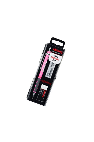 Rotring School Set Versatil+Min Eraser Gift 0.7 mm Highlighter Pink Ro-Kk07-07Fp