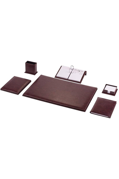Gülpaş Sümen Takımı 6 Parça Napa Suni Deri Sade Bordo 287