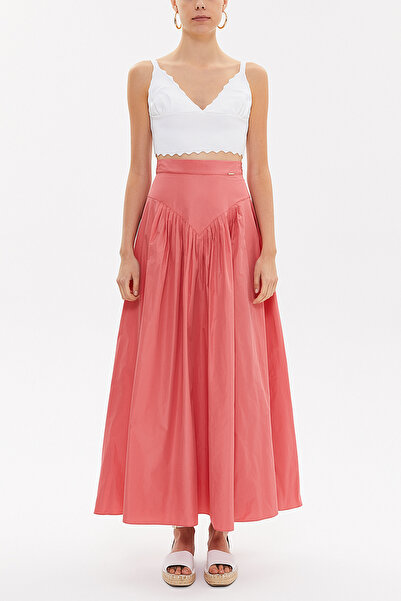 SOCIETA Somon Uzun pilili etek 81090